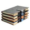 En stock Cuaderno de negocios con hebilla A5 B5, suministros de oficina sencillos, caja de regalo, bloc de notas, logotipo personalizable