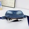 Bolso Infantil Transfronterizo Nuevo Bolso de Mezclilla Coreano Casual Simple para Niña Bolso Cruzado de Forma Cóncava para Padres e Hijos Comercio Exterior