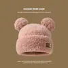 Gorro de Lana para Mujer Otoño e Invierno con Circunferencia de Cabeza Grande, Gorro Pequeño Lindo que Muestra la Cara para el Frío, Gorro de Punto Grueso Cálido Holgado Versátil