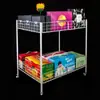 Estante flotante estante de sushi plegable carrito puesto de postres puesto de hielo raspado móvil para exteriores