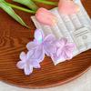 Aitong Cruce de Fronteras Nuevo Llegada Plumericum Pin Versátil Coreano Placa Pinza para el Cabello Tocado Sentido Avanzado Flor Pin Tiburón para Mujeres