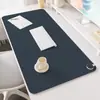 Alfombrilla de escritorio extragrande y alfombrilla para ratón integradas para uso en oficina de escritorio, teclado de portátil, bloc de escritura de cuero, alfombrilla de escritorio para inauguración de casa