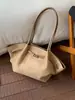 Bolsas femininas transfronteiriças novo modelo 2026, grande capacidade, bolsa de ombro versátil de alta qualidade, bolsa tote casual e estilosa