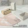 Nueva Caja Plegable de Dos Piezas de Milán Caja de Joyería Mejorada Caja de Empaque Creativo Fija de Cuerda de Cuero Lista para Usar al por Mayor