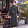 Moda Fronteriza de Moda para Madres 2026, Moda Elegante de Edad Media para Madres, Abrigo Versátil Nuevo de Talla Grande Adelgazante y Rejuvenecedor para Otoño e Invierno