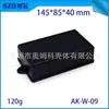 Caja de plástico para colgar en la pared con orejas caja de conexiones de instrumentos para instrumentos caja para controlador electrónico DIY caja de moldeo por inyección W09