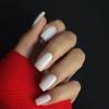 Cross-border Wearable Feminino Nail Art Atacado Simples Médio-retangular Cor Sólida Nail Art Patch Wear Armor Venda por atacado