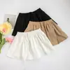 Calças Culotte Brancas Barbie Verão Novo Cintura Alta Estilo Preguiçoso Saia Evasê Shorts Casuais Pequenos Sexy para Mulheres