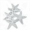 Estrellas de mar con conchas hechas a mano para manualidades, estilo mediterráneo, piezas de madera, colgantes para decoración del hogar, ropa para niños, accesorios para suéteres, botones de madera