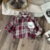Camisas para niños, nueva colección otoño 2026, camisas de manga larga para bebés niños, tops elegantes para niños, ropa infantil de moda para primavera y otoño