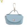 Bolsa de armazenamento de bolso de couro para animais de estimação, saco de lixo para passear com o cachorro ao ar livre, dispensador de saco de lixo para animais de estimação, pingente de armazenamento