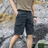 Pantalones Tácticos Ranger para Hombre, Pantalones de Entrenamiento para Exteriores Resistentes a los Arañazos, Pantalones Cargo de Cinco Bolsillos, Shorts Finos Sueltos de Verano para Hombre