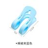 50 Pinzas de Plástico para Secar Ropa, Colgador Individual Pequeño a Prueba de Viento para Uso Doméstico para Secar Ropa, Pinzas para Calcetines para Secar Colchas