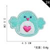 Yuanda Logotipo de Computadora Bordado Dibujo Animado Loro Accesorios de Ropa Parche Bordado Calcomanías Zapatos y Sombreros Accesorios DIY Calcomanías de Tela Bordada