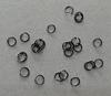 Suministro spot anillo simple de acero inoxidable alambre de 0.4 mm anillo abierto anillo O anillo círculo anillo de conexión