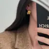 Racimos de Flores, Estilo Francés Retro, Forma de Flor Súper de Hada, Celebridad de Internet Metálicos Francés Nuevo Producto, Pendientes de Gama Alta, Pendientes de Moda