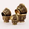 Atacado do Fabricante Latão Oito Tesouros Copo de Água Copo de Água Benta Artesanato Ornamentos Tigela dos Oito Tesouros de Xizang Tigela Octogonal Tigela dos Oito Tesouros