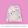 Star Dailu Bolso com Cordão Desenho Animado Pequeno Pano Bolsa Estudante Artigos Diversos Armazenamento Bolsa Cosmético Bolsa Lavagem Portátil Bolsa