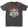 Camiseta Masculina Solta Clássica Retro de Comércio Exterior para Filmes