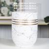 Jingdezhen Macetas de Cerámica Extra Grandes en Blanco y Negro Simples para Balcón Interior Piso Plantación Árbol del Dinero Planta Verde Plantas en Maceta