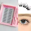 Bestseller popular de comercio exterior: Set de pegamento para pestañas de estudiante de transferencia, doble efecto dulce y fresco, pestañas gruesas y claras para uso diario transfronterizo