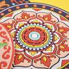 Posavasos de silicona con diseño de flores retro y explosiones transfronterizas, estilo étnico, aislante térmico, para mesa de comedor de estilo europeo, antideslizante, para regalo