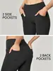 Pantalones de Fitness Acampanados para Mujer de Amazon Transfronterizos de Cintura Alta Levanta Glúteos Alta Elasticidad Ajustados Casuales para Exteriores Pantalones de Yoga