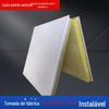 Produção e processamento de fivela de alumínio quadrada de algodão composto de alumínio absorvente de som material de teto de teto de liga de alumínio impermeável à prova de umidade