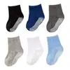 Meias de chão para bebê mais vendidas na Amazon, antiderrapantes com cola de pontos, meias infantis de primavera e outono, meias para bebê, meias para criança pequena, atacado