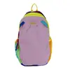 Mochila de senderismo ligera unisex color-blocking para exteriores Dopamine, bolsa de montañismo, mochila deportiva, color sólido vintage ins
