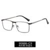 95888 estación independiente venta caliente metal armazón de gafas moda caja luz azul anti espejo óptico fabricantes stock hombres negocios