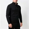 Otoño Invierno 2026 Nuevo Suéter Cardigan Casual de Cuello Medio para Hombre Ropa Exterior Juvenil Versátil de Punto Ajustado