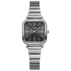 Reloj de Moda Nuevo 2024 Cuadrado para Mujer Comercio Exterior Simple de Cuarzo para Estudiantes de Secundaria y Preparatoria Reloj para Mujer