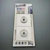 Acero Inoxidable 304 Estante de Almacenamiento con Gancho sin Taladro Montaje en Pared Pegatina de Tornillo sin Huella Especificaciones M4M5