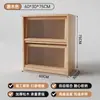 Estantería de Madera Maciza Estilo Medieval con Puerta Gabinete de Almacenamiento de Revistas para Sala de Estar Apartamento Pequeño en Casa Sofá Gabinete de TV Gabinete Lateral