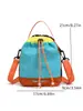 Bolso bandolera de doble uso para botella de agua mochila deportiva para exteriores bolso de hombro casual de nicho ligero para senderismo escalada bolso para botella de agua
