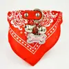Correa para Perro Bufanda Triangular con Cascabel para Perro Collar Bufanda para Perro Gato Mascota Collar Anti-Pérdida Accesorios para Perro Grande