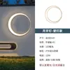Lámpara de Pared Impermeable para Exteriores en Forma de Media Luna para Pared de Fondo, Pasillo, Patio, Ambiente de Restaurante, Lámpara de Calle de Luz de Luna