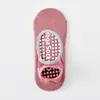 Calcetines Deportivos Antideslizantes para Yoga de Mujer, Calcetines con Agarre Huecos de Color Sólido para Fitness en Casa, Calcetines Profesionales para Pilates