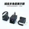 Soquete de Alimentação Dc-005 Pino Longo Conector Fêmea de Carregamento Dc 5.5*2.1/2.5/3.0 Soldagem em Placa de Circuito Impresso