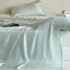 Fresco Nordico Lujo Seda 60S Lenzing Tencel Sábana Individual Cubre Cama Protector Cómodo Fresco Suave Sedoso