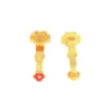 Pingente Ruyi Atacado Chinês Retrô Esmalte Caractere da Fortuna Ornamento Pendurado Versátil Areia Dourada Pingente Pequeno Acessório