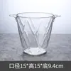 Cubo de Hielo Plástico Transparente Cubo de Hielo Comercial Cubo de Hielo Doméstico Resistente al Desgaste Acrílico Hotel Resistente a Caídas Engrosado Hielo Cerveza