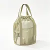 Bolsa de Praia Dobrável para Viagem, Necessaire Dobrável de Malha, Bolsa de Armazenamento Drenante de Água de Grande Capacidade para o Verão