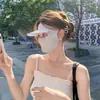 Gorro de seda helada para el sol de verano, visera para montar al aire libre, protección UV, protección facial completa para el cuello, protector solar tres en uno