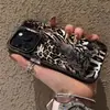 Piel de Serpiente Estampado de Leopardo Adecuado para Funda de Teléfono Móvil Apple 17Promax 13 14 15 Elegante 16 Duro Moderno 17 Nuevo Xs/78