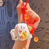 Criativo Desenho Animado Gato da Sorte Deus da Riqueza Squishy Chaveiro Fofo Bolsa Carro Chaveiro Presente Atacado