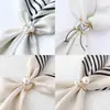 Hebilla para pañuelo de seda, anillo pequeño cuadrado para bufanda, broche de perla simple, sujetador versátil para chal, hebilla para esquina de ropa, accesorio creativo