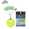 Frijol Espacial de Silicona Súper Ajustado Tapa Dura Punto de Cristal Competitivo Combinación 7+2 Frijol de Posicionamiento de Alta Concentricidad Equipo de Pesca Al Por Mayor