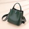 Bolso de Piel Genuina para Mujer 2026, Bolso de Hombro de Piel de Vaca de Moda con Gran Capacidad, Bolso Cruzado Versátil Exquisito Popular para Mujer, Bolso de Cubo